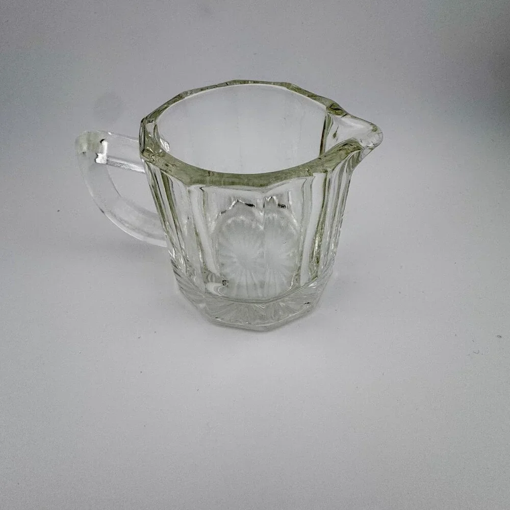 Antique Peerless Colonial Clear Creamer by Indiana Glass Co. Creamer 1920s